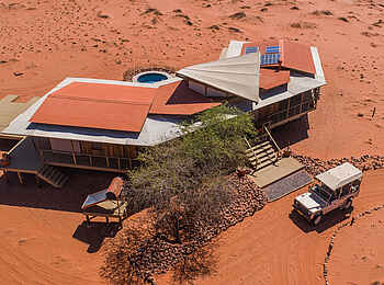 Wolwedans Mountain View Suite: Ankunft Wolwedans Mountain View Suite: Ankunft