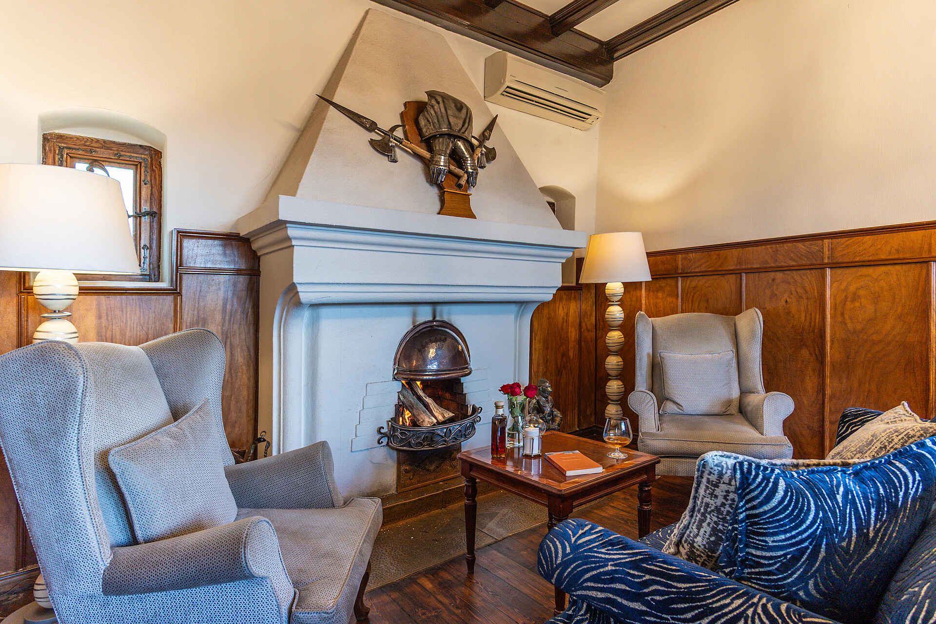 Boutique Hotel Heinitzburg: Am Kamin