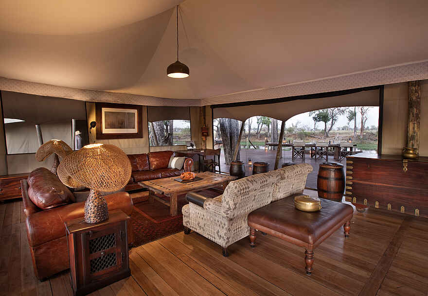 Duba Explorers Camp: In der Lounge Duba Explorers Camp: In der Lounge