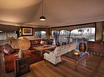 Duba Explorers Camp: In der Lounge