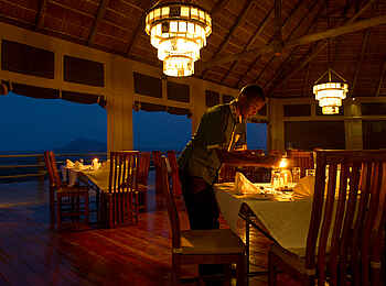 Kubu Kubu Tented Camp: Speisesaal