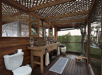 Lion Sands Kingston Treehouse: Einrichtung Badezimmer
