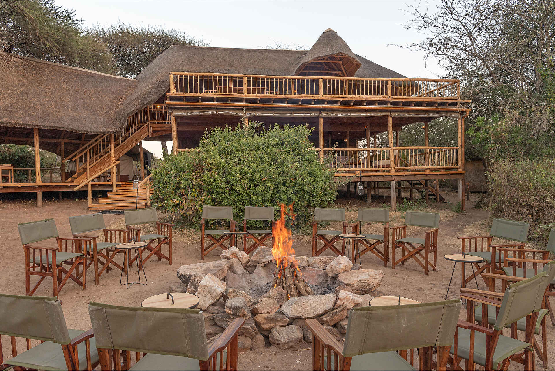 Oliver's Camp: An der Boma