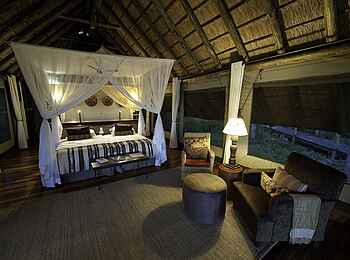 Savuti Camp: Zeltinterieur