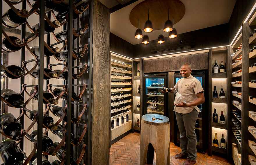 The Motse Tswalu: Im Weinkeller The Motse Tswalu: Im Weinkeller