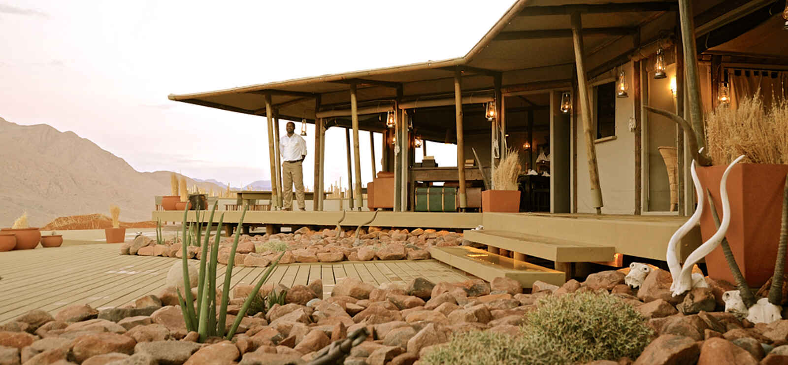 Wolwedans Mountain View Suite: Die Terrasse Wolwedans Mountain View Suite: Die Terrasse