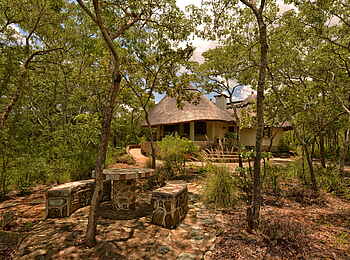 Musangano Lodge: Lodge von außen