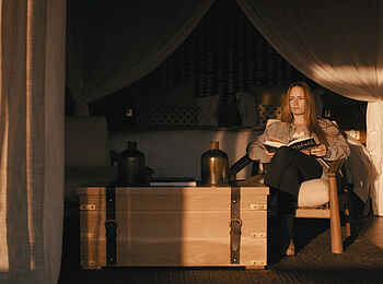 Sanctuary Chief's Camp: Entspannung mit einem Buch