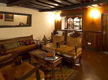 Gibbs Farm: Gästelounge