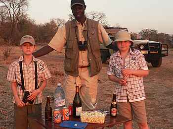 Kafunta River Lodge: Safari mit Kindern