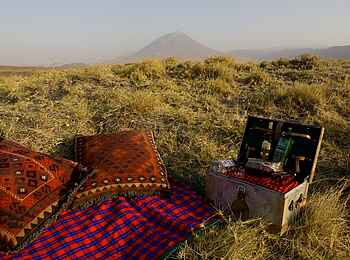 Lake Natron Camp: Picknick