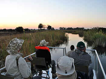 Nkasa Lupala Tented Lodge: Bootsausflug Nkasa Lupala Tented Lodge: Bootsausflug