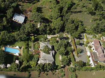 Onsea House: Luftbild der Anlage