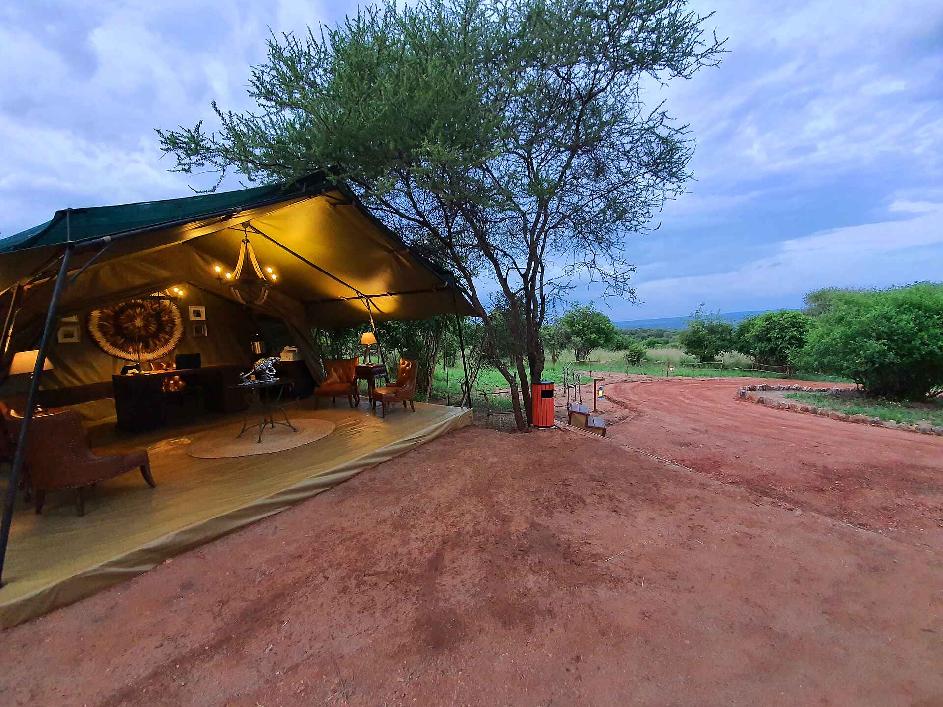 Tarangire Kuro Treetops Lodge: Empfang