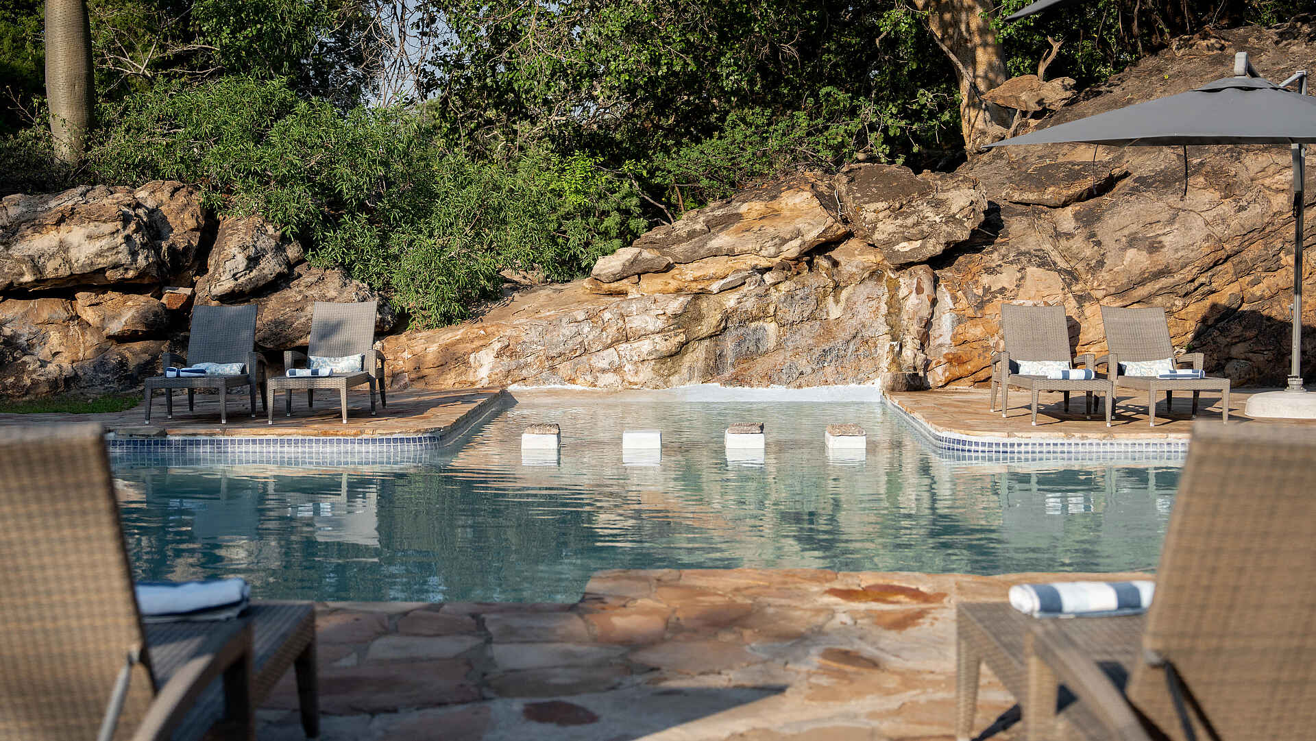 Tuli Safari Lodge Mashatu: Der Pool