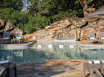 Tuli Safari Lodge Mashatu: Der Pool