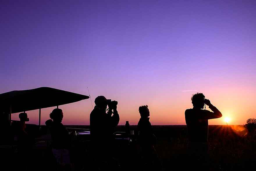 Chisa Busanga Camp: Sundowner Chisa Busanga Camp: Sundowner