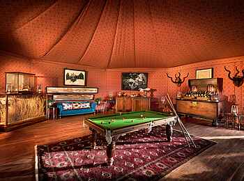 Jack's Camp: Billardtisch