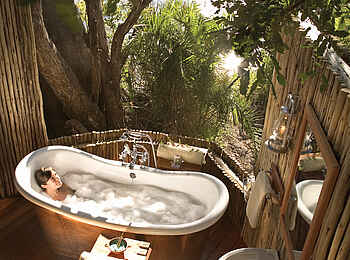 Belmond Eagle Island Lodge: Entspannendes Schaumbad Belmond Eagle Island Lodge: Entspannendes Schaumbad