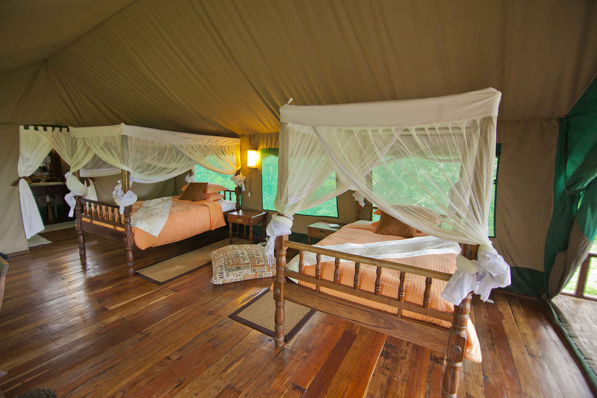 Katavi National Park, Katisunga Ebene, Katuma Bush Lodge, Mbali Mbali Safaris, Einzelbetten, Gästezelte, Afrikarma, Afrikarma Safaris, Afrikarma Safaris – Wildnis. Hautnah., afrikarma.de
