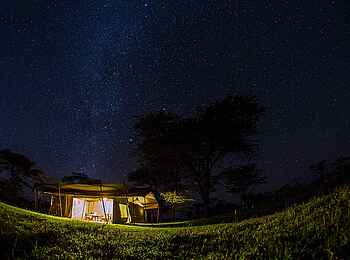 Kicheche Bush Camp: Nachthimmel über dem Camp