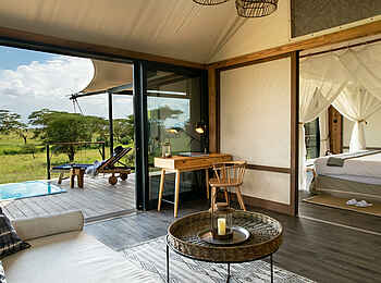 Lemala Nanyukie Lodge: Wohnbereich Lemala Nanyukie Lodge: Wohnbereich