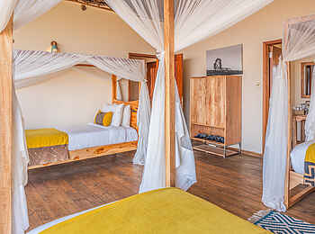 Soroi Lions Bluff Lodge: Familienschlafzimmer