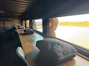 Soroi Lions Bluff Lodge: Fotoversteck von Innen