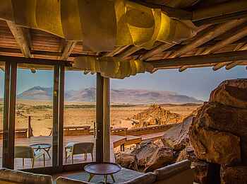 Sorris Sorris Lodge: Blick aus dem Hauptgebäude