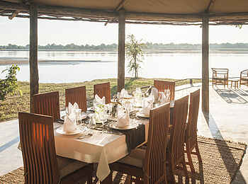 Three Rivers Camp: Speisebereich