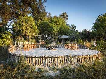 Amber River Camp: Lagerfeuerstelle Amber River Camp: Lagerfeuerstelle