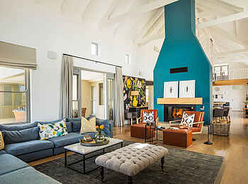 Boschendal Wine Estate: Am Kamin