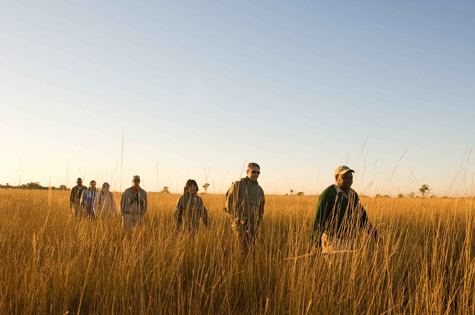 Camp Okavango: Geführte Buschwanderung Camp Okavango: Geführte Buschwanderung