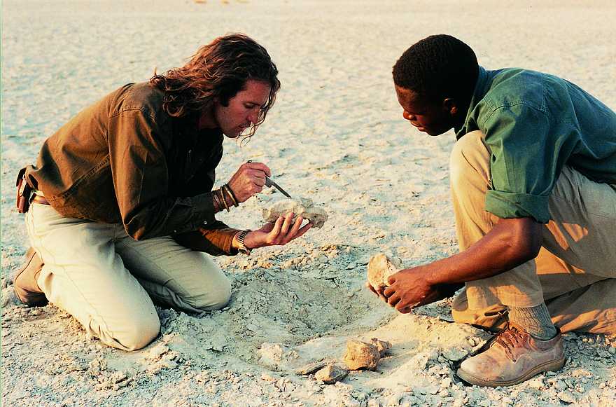 Jack's Camp: Suche nach Artefakten Jack's Camp: Suche nach Artefakten