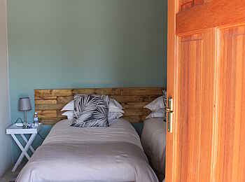 Khwai Guest House: Blick ins Chalet Khwai Guest House: Blick ins Chalet