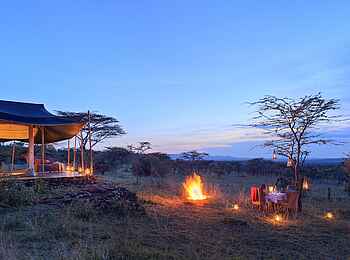 Kicheche Valley Camp: Abendstimmung Kicheche Valley Camp: Abendstimmung