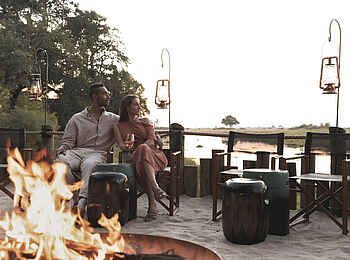 Kings Pool Camp: Am Feuer