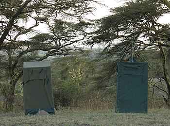 Lake Natron Camp: Toilette Unterwegs