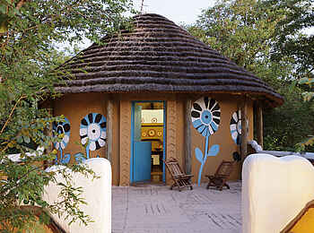 Planet Baobab: Gästebungalow - Außenbereich Planet Baobab: Gästebungalow - Außenbereich