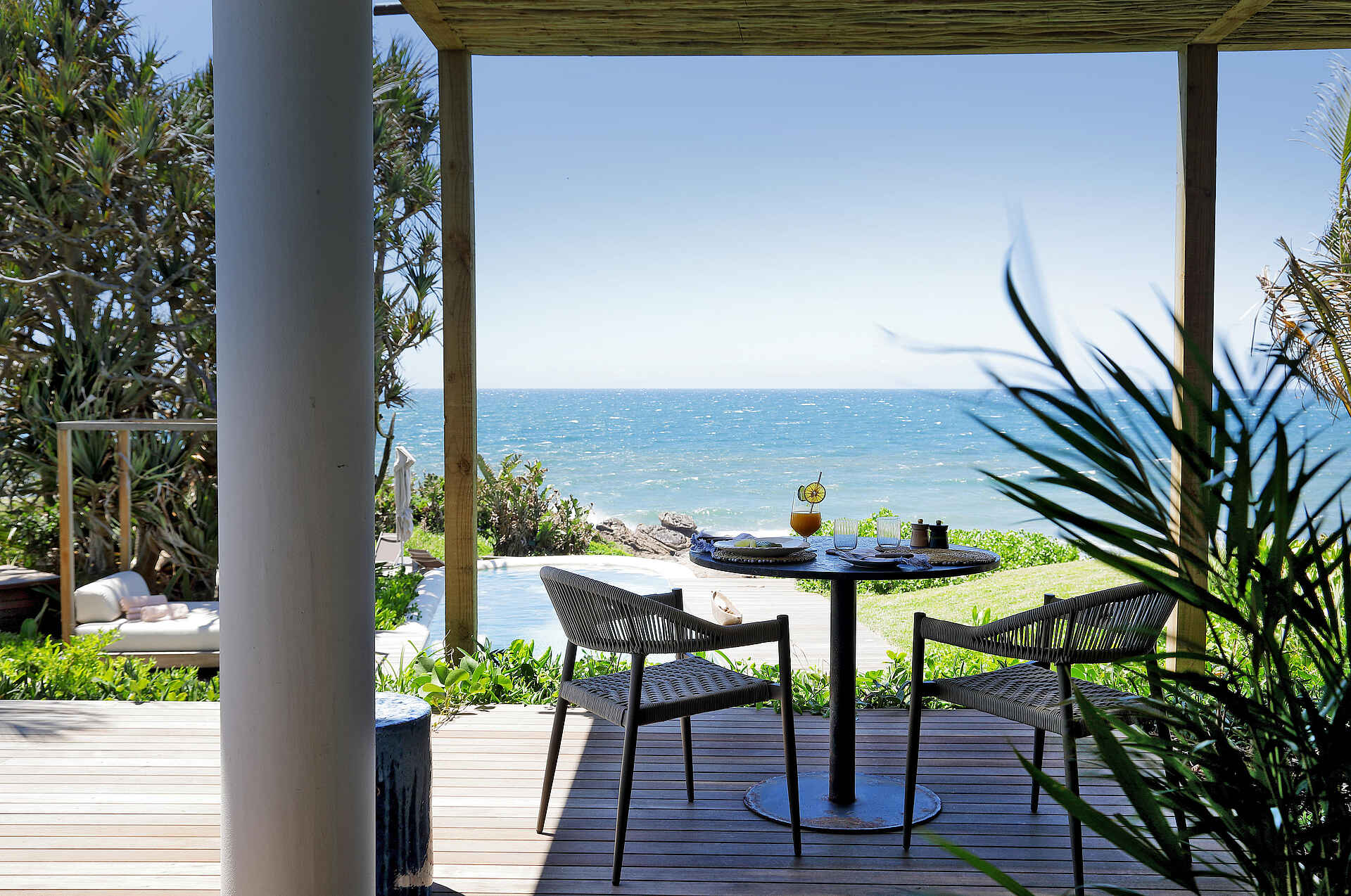 Sala Beach House: Sala Suite Terrasse