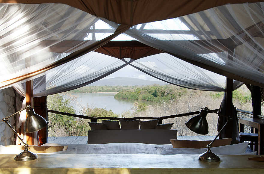 Sand Rivers Selous: Schlafzimmer Sand Rivers Selous: Schlafzimmer