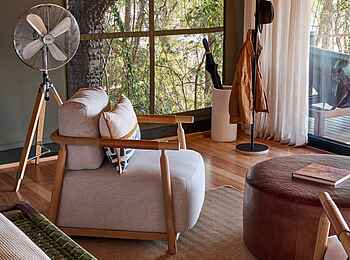 Savute Safari Lodge: Wohnbereich Savute Safari Lodge: Wohnbereich