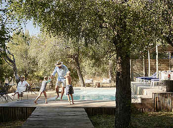 Victoria Falls River Lodge: Der Pool