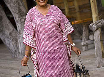 Xakanaxa Camp: Öllampen