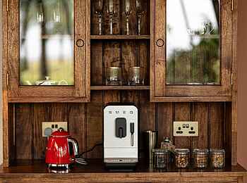 Paradise Plains Camp: Kaffeestation