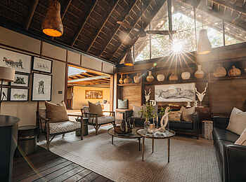 Chitabe Camp: Die Lounge