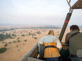 Kirawira Serena Camp: Luftbild der Serengeti