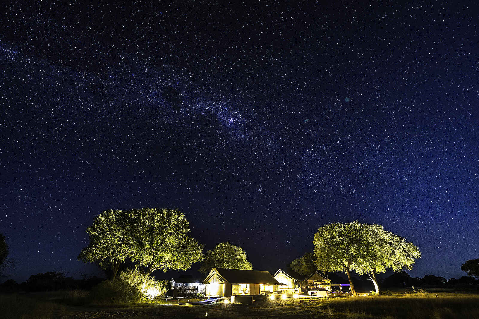 Linkwasha Camp: Linkwasha bei Nacht Linkwasha Camp: Linkwasha bei Nacht