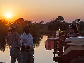 Linyanti Tented Camp: Sundowner