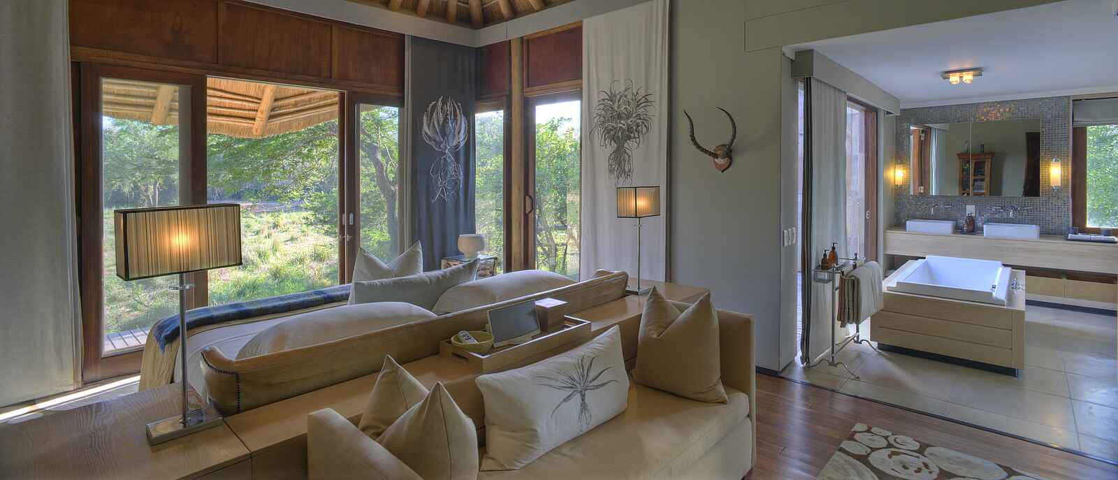 Phinda Homestead: Unterkunft Phinda Homestead: Unterkunft